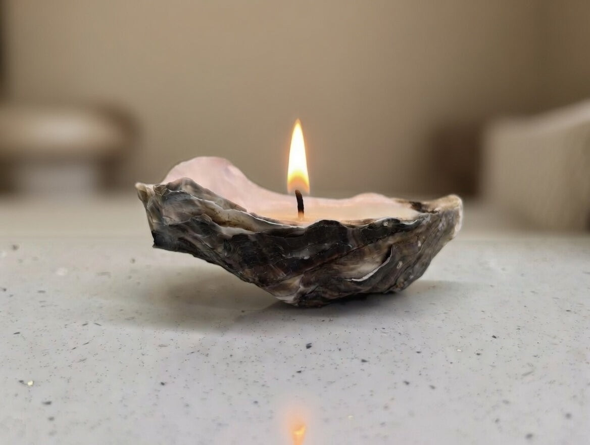 Tealight Oyster Candle
