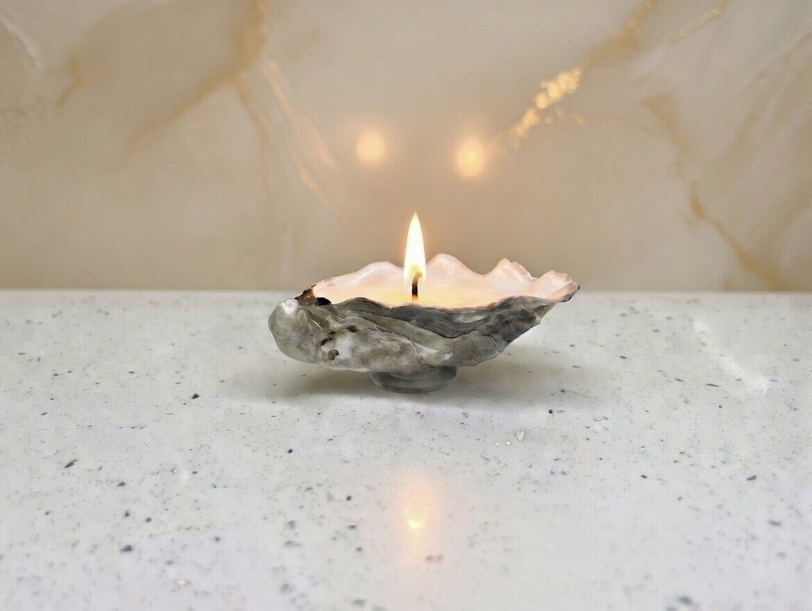 Tealight Oyster Candle
